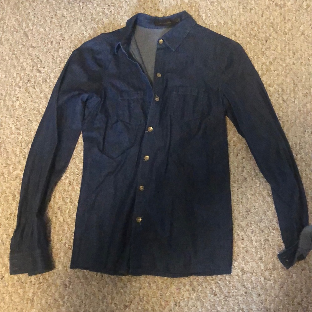 Denim Button Up